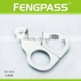 CC-1013 6.8cm 2CR13 Stainless Steel Scissors-Shaped Full Metal Cigar Cutter thumbnail-1