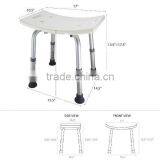 Adjustable Bath Bench or Shower Chair Bench Seat Stool thumbnail-4