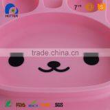 New Design Food Grade Silicone Baby Placemat Rabbit Shape thumbnail-6