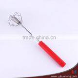 New Design Rotation Egg Whisk With Red Plastic Handle thumbnail-1