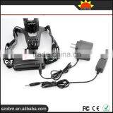 New Arrival K12 XM-L T6 LED 2000 Lumen Headlamp ,18650 Battery Zoomable Headlamp With Chargers thumbnail-4