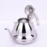 Wholesale Hot Design Stainless Steel Tea Pot Indoor Use Tea Kettle thumbnail-1
