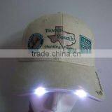 Cap With Built In Led Light Flashing Caps Fiber Optic Hats Led thumbnail-5