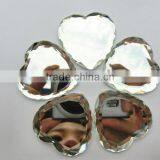Crystal Apparent Heart Flat Back Crystal Stone Glass Beads for Jewelry Making