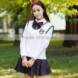 Custom Stylish Japanese Girl High School Uniform Vest thumbnail-4