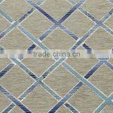 Yard Dyed Jacquard Woven 80% Polyester 20% Metalic Microfiber thumbnail-1