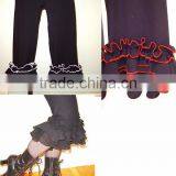 Leggings Tight Pants Full Length Lady Ruffle Denim Pants thumbnail-1