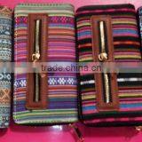 Fashion Lady Designer Cotton Canvas Diversity New Wallet thumbnail-2
