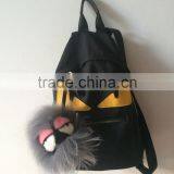 2016 Hot Sell!! Monster Handbag With Monster Fur Keychain thumbnail-1