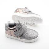 Fashion Girls Bling Bling Leather Rubber Sole Kids Dress Shoes thumbnail-5