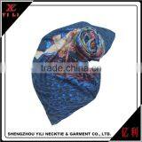 Factory Direct Custom Beautiful Printing 100% Silk Scarf thumbnail-2