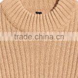 Slim Fitted Tightly Knitted Blank Design Medium High Neck Women Knitwear thumbnail-3