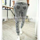 Printed Style Harem Pants Wholesale Cheap Cotton and Spandex Harem Pants thumbnail-1