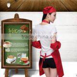 Advertising Apron Custom Logo Printing Fashion Promotional Gifts Korean Polyester Waterproof Aprons Custom Manufacturers thumbnail-5