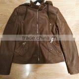 Lady pu Leather Motorcycle Jacket/motorcycle Blazer #PL8929 thumbnail-1