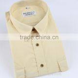 100% Cotton Long Sleeve Two Chest Pockets Men's Workwear Work Shirts thumbnail-1