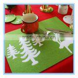 Custom Square Christmas Felt Coaster thumbnail-1