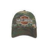 OEM Heat Transfer Logo Military Baseball Caps / Hats With Velcro Buckle 5 Panels thumbnail-1