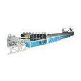 PVC Twin-wall Hollow Roof Sheet Making Machine , Double Screw Extruder for Plastic Tiles 12mm - 14mm