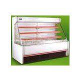 Stainless Steel Red Multideck Open Chiller 4 Layers 3000mm For Shop