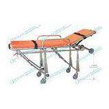 Emergency stainless steel ambulance foldable stretcher for hospital , Clinic , Medical