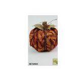 Natural Woven Pumpkin thumbnail-1