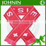 Cheap Qualified Printing Promotional Gifts Knitted Fabric Soccer Fans Scarf thumbnail-3