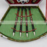 Fan Brocade Box, 21.5x14.5x3.8cm Chinese Calligraphy Set thumbnail-4