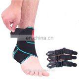 High Quality Nylon Material Super Elastic Adjustable Ankle Brace , Perfect for Sports, Protects Against Chronic Ankl#HH-1527 thumbnail-3