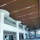 Colorful Aluminum Baffle Ceiling/Wooden Aluminum Linear Ceiling/Customized Aluminum Baffle Ceiling thumbnail-3
