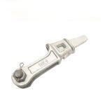 Galvanized Malleable Iron Nx Type Wedge Strain Clamp thumbnail-2