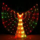 Led Color Change Smart Isis Belly Dance Wings thumbnail-3