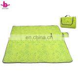Polar Fleece China Factory Wholesale Folding Picnic Waterproof Insulation Blanket thumbnail-6