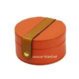 High Quality PU Leather Ring Box Factory Direct Sales Jewelry Box Jewelry Packaging Gift Box Custom Leather Jewelry Storage Box thumbnail-2