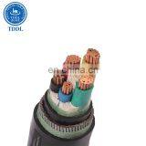 TDDL PVC Insulated 0.6/1kv  0.6/1kv Cu conductor 3 core PVC /XLPE insulated power cable