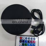 Wholesale ABS 7 Color Changing Touch Control 3D LED Lamp Base For Acrylic Plate thumbnail-4