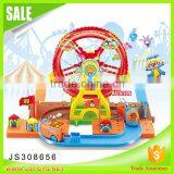 DIY Plastic Railway Track Building Blocks for Child Building Bricks Railway