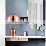 Современный ночник из металла с розовым золотом для гостиной thumbnail-6