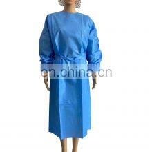 AAMI Level 3 SMS Surgical Gown EN13795 Medical Gown Disposable thumbnail-5