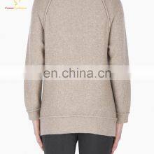 Lady Winter Wholesale Plain Cashmere Sweater Crewneck Pullover thumbnail-2