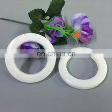 White Black Color Plastic Snap Curtain Grommet Eyelets Ring thumbnail-4