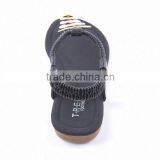 New Design Fashion Ladies Simple Flat Summer Elastic Loop Happy Feet Sandals 2016 thumbnail-5