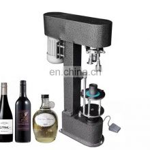 DK-50 manual ropp capping machine, wine, beer bottle metal cap screwing machine