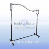 Wholsale Clothes Display Rack With Beads Chromed Adjustable Garment Rack thumbnail-1