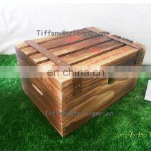 High Quality Classic Custom Design Packaging Handmade Solid Red Wine Box thumbnail-4