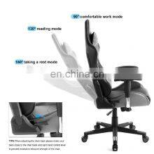 New Style High End Good Quality Customized Logo Swivel Ergonomic 4D Armrest Reclining Gaming Chair thumbnail-2