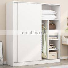 Customized Bedroom Furniture Fitted Sliding Door Closet System Clothes Storage Cabinet Wardrobe Modern Wooden Wardrobes thumbnail-2