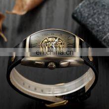 SHENHUA 9868 Simple Sports Automatic Mechanical Watch Leather Strap Analog Display Luxury Watches Men thumbnail-4
