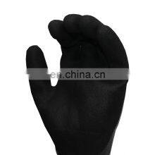 Double Dipped Sandy Nitrile Finish Gloves Nitrile Coated Safety Work Gloves Waterproof thumbnail-5