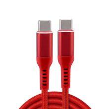Nylon Braided USB-C to USB-C 3A Fast Charging Cable Type C Charger for Apple Macbook Huawei P40